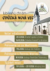 2026 Jubileum Spišská Nová Ves