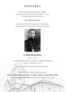 20260711 LE Odhalenie pamätnej tabule - kňaz Ján Kellner